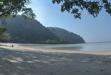 mae gam beach on surin islands